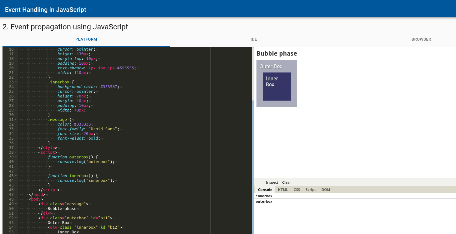 HTML Playground for Client Side Technologies